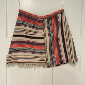 Zara Trafuluc Aztec Woven Skirt